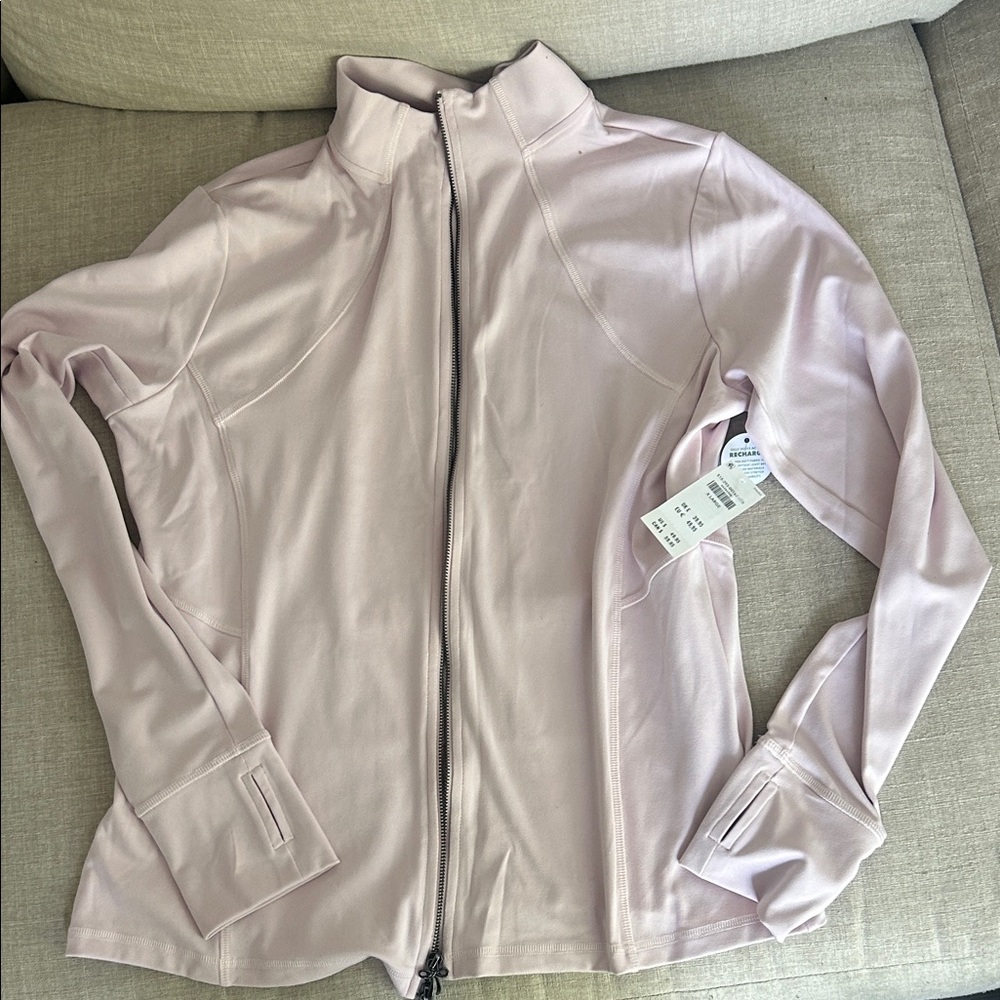 Hollister Women's Soft Pink Ski Jacket